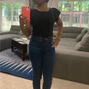 Cute Black Gap Top, Size S, EUC.